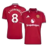 Camiseta B.FERNANDES #8 Manchester United 2026/27 Primera Equipación - Versión Hincha - camisetasfutbol
