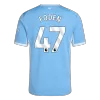 Camiseta FODEN #47 Manchester City 2026/27 Primera Equipación - Versión Hincha - camisetasfutbol
