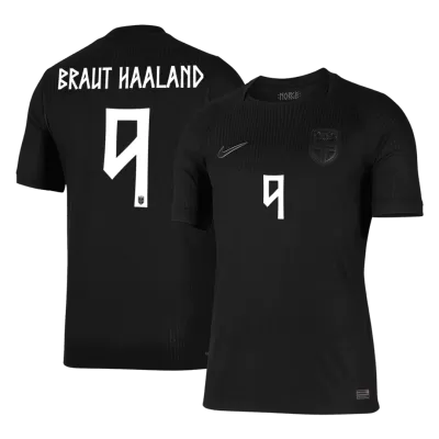 Camiseta versión jugador BRAUT HAALAND #9 Noruega 2026 Segunda Equipación Copa del Mundo - Versión Jugador - camisetasfutbol