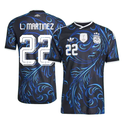 Camiseta versión jugador L. MARTINEZ #22 Argentina 2026 Segunda Equipación Copa del Mundo - Versión Jugador - camisetasfutbol