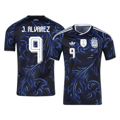 Camiseta J. ALVAREZ #9 Argentina 2026 Segunda Equipación Copa del Mundo - Versión Hincha - camisetasfutbol