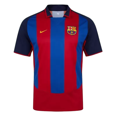 Camiseta Retro 2003/04 Barcelona Primera Equipación - camisetasfutbol