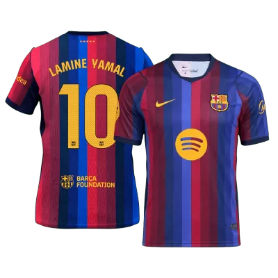 Camiseta LAMINE YAMAL #10 Barcelona 2026/27 Primera Equipación - Versión Hincha - camisetasfutbol