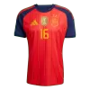 Camiseta RODRIGO #16 España 2026 Primera Equipación Copa del Mundo - Versión Hincha【Edición Campeón】 - camisetasfutbol