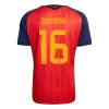 Camiseta RODRIGO #16 España 2026 Primera Equipación Copa del Mundo - Versión Hincha【Edición Campeón】 - camisetasfutbol