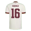 Camiseta versión jugador RODRIGO #16 España 2026 Segunda Equipación Copa del Mundo - Versión Jugador【Edición Campeón】 - camisetasfutbol