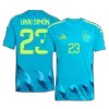 Camiseta UNAI SIMÓN #23 España 2026 Portero Copa del Mundo - Versión Hincha - camisetasfutbol