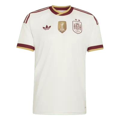 Camiseta España 2026 Segunda Equipación Copa del Mundo - Versión Hincha【Edición Campeón】 - camisetasfutbol
