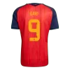 Camiseta GAVI #9 España 2026 Primera Equipación Copa del Mundo - Versión Hincha【Edición Campeón】 - camisetasfutbol