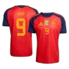 Camiseta GAVI #9 España 2026 Primera Equipación Copa del Mundo - Versión Hincha【Edición Campeón】 - camisetasfutbol