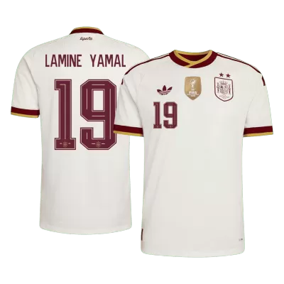 Camiseta versión jugador LAMINE YAMAL #19 España 2026 Segunda Equipación Copa del Mundo - Versión Jugador【Edición Campeón】 - camisetasfutbol