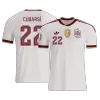 Camiseta versión jugador CUBARSÍ #22 España 2026 Segunda Equipación Copa del Mundo - Versión Jugador【Edición Campeón】 - camisetasfutbol