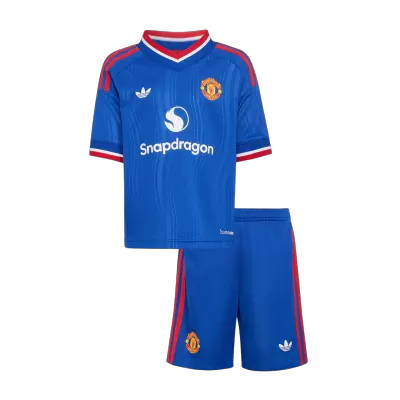 Miniconjunto Manchester United 2026/27 Segunda Equipación Niño - camisetasfutbol