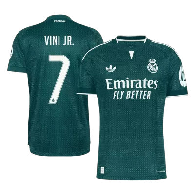Camiseta versión jugador VINI JR. #7 Real Madrid 2026/27 Segunda Equipación - Versión Jugador - camisetasfutbol