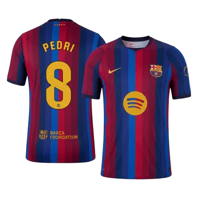 Camiseta versión jugador PEDRI #8 Barcelona 2026/27 Primera Equipación - Versión Jugador - camisetasfutbol