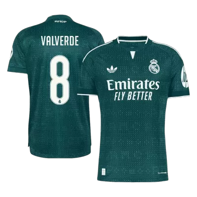 Camiseta versión jugador VALVERDE #8 Real Madrid 2026/27 Segunda Equipación - Versión Jugador - camisetasfutbol