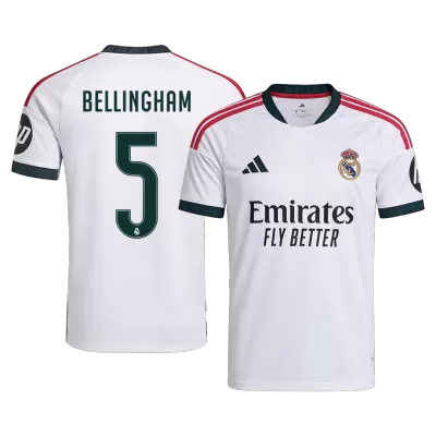 Calidad Premium Camiseta BELLINGHAM #5 Real Madrid 2026/27 Primera Equipación -Versión Hincha - camisetasfutbol