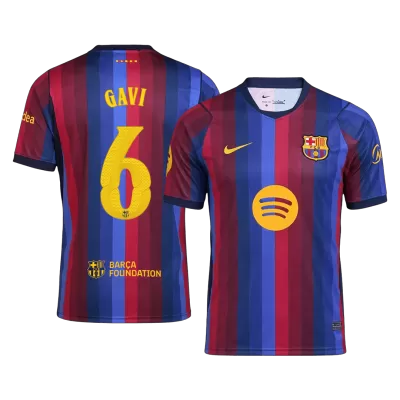 Calidad Premium UCL Camiseta GAVI #6 Barcelona 2026/27 Primera Equipación - Versión Hincha - camisetasfutbol