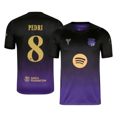 UCL Camiseta PEDRI #8 Barcelona 2026/27 Segunda Equipación - Versión Hincha - camisetasfutbol