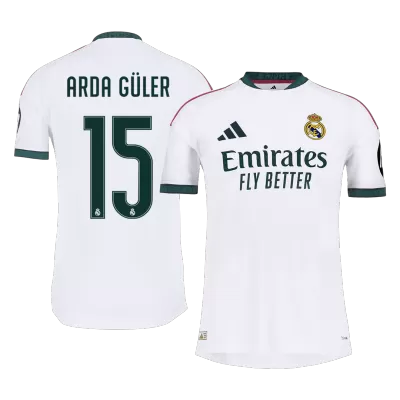 Camiseta versión jugador ARDA GÜLER #15 Real Madrid 2026/27 Primera Equipación - Versión Jugador - camisetasfutbol