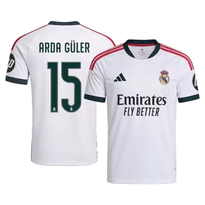 Calidad Premium Camiseta ARDA GÜLER #15 Real Madrid 2026/27 Primera Equipación -Versión Hincha - camisetasfutbol