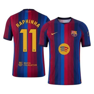 Camiseta versión jugador RAPHINHA #11 Barcelona 2026/27 Primera Equipación - Versión Jugador - camisetasfutbol