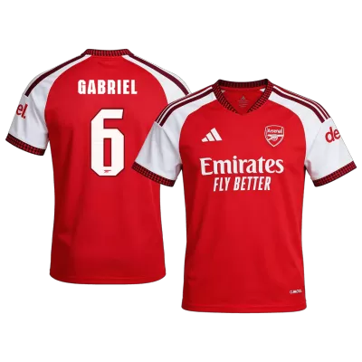 UCL Camiseta GABRIEL #6 Arsenal 2026/27 Primera Equipación - Versión Hincha - camisetasfutbol