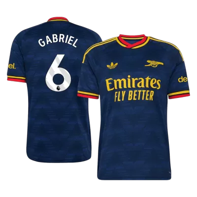 Camiseta GABRIEL #6 Arsenal 2026/27 Segunda Equipación - Versión Hincha - camisetasfutbol