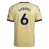 Camiseta GABRIEL #6 Arsenal 2026/27 Tercera Equipación - Versión Hincha - camisetasfutbol
