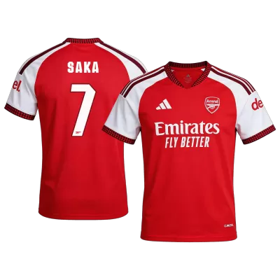 UCL Camiseta SAKA #7 Arsenal 2026/27 Primera Equipación - Versión Hincha - camisetasfutbol