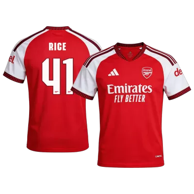UCL Camiseta RICE #41 Arsenal 2026/27 Primera Equipación - Versión Hincha - camisetasfutbol