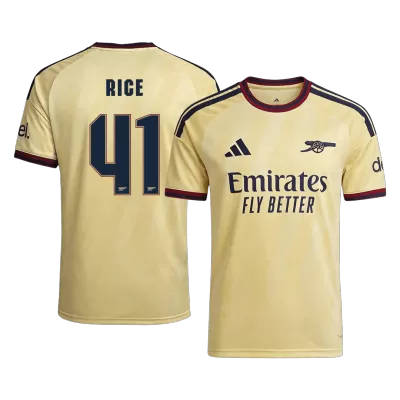 UCL Camiseta RICE #41 Arsenal 2026/27 Tercera Equipación - Versión Hincha - camisetasfutbol
