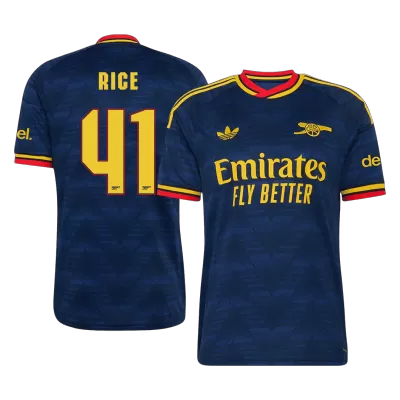 UCL Camiseta RICE #41 Arsenal 2026/27 Segunda Equipación - Versión Hincha - camisetasfutbol