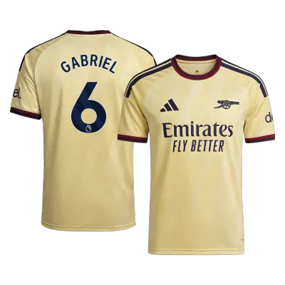 Camiseta GABRIEL #6 Arsenal 2026/27 Tercera Equipación - Versión Hincha - camisetasfutbol