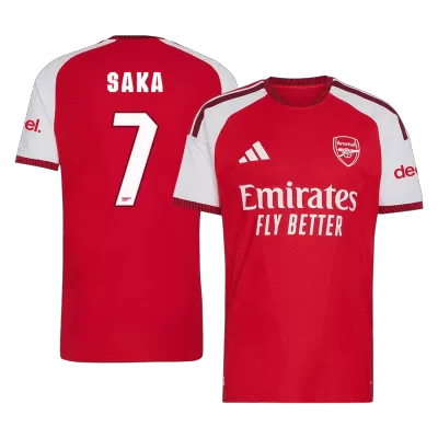 UCL Camiseta versión jugador SAKA #7 Arsenal 2026/27 Primera Equipación - Versión Jugador - camisetasfutbol