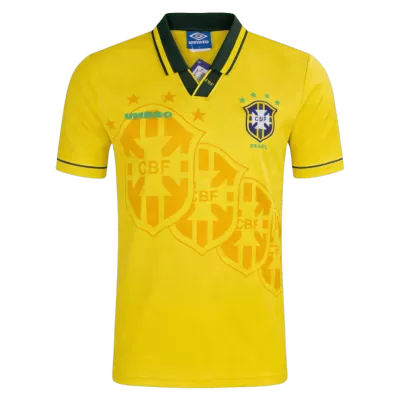 Camiseta Retro 1994 Brazil Primera Equipación - camisetasfutbol