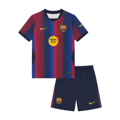 Miniconjunto Barcelona 2026/27 Primera Equipación Niño - camisetasfutbol