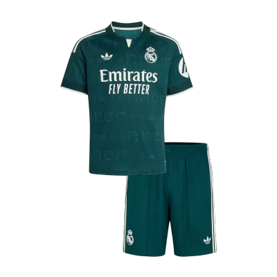 Miniconjunto Real Madrid 2026/27 Segunda Equipación Niño - camisetasfutbol