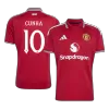 UCL Camiseta CUNHA #10 Manchester United 2026/27 Primera Equipación - Versión Hincha - camisetasfutbol