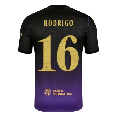 UCL Camiseta RODRIGO #16 Barcelona 2026/27 Segunda Equipación - Versión Hincha - camisetasfutbol