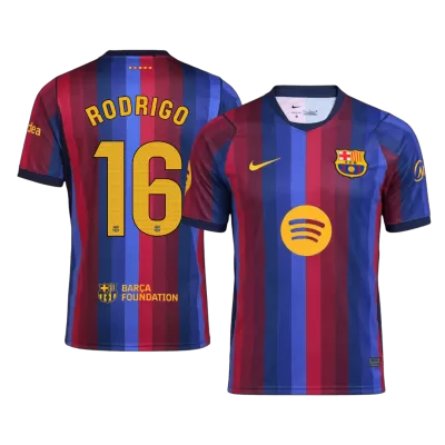 Calidad Premium Camiseta RODRIGO #16 Barcelona 2026/27 Primera Equipación - Versión Hincha - camisetasfutbol