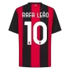Camiseta RAFA LEÃO #10 AC Milan 2026/27 Primera Equipación - Versión Hincha - camisetasfutbol