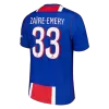 Camiseta ZAÏRE-EMERY #33 PSG 2026/27 Primera Equipación - Versión Hincha - camisetasfutbol