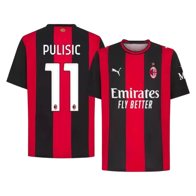 Camiseta PULISIC #11 AC Milan 2026/27 Primera Equipación - Versión Hincha - camisetasfutbol