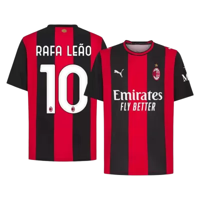 Camiseta RAFA LEÃO #10 AC Milan 2026/27 Primera Equipación - Versión Hincha - camisetasfutbol