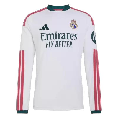 Camiseta Manga Larga Real Madrid 2026/27 Primera Equipación - Versión Hincha - camisetasfutbol