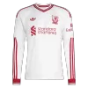 Camiseta Manga Larga Liverpool 2026/27 Segunda Equipación - Versión Hincha - camisetasfutbol