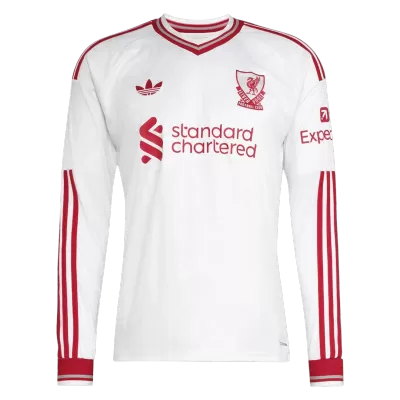 Camiseta Manga Larga Liverpool 2026/27 Segunda Equipación - Versión Hincha - camisetasfutbol