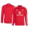 Camiseta Manga Larga Manchester United 2026/27 Primera Equipación - Versión Hincha - camisetasfutbol