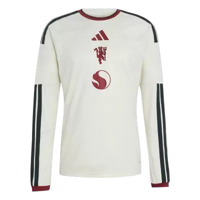 Camiseta Manga Larga Manchester United 2026/27 Tercera Equipación - Versión Hincha - camisetasfutbol
